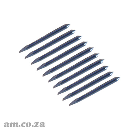 V3-B10/60: Mimaki Blade Wholesale, 10 × 60° Blades 20mm Length (Flatten Tip)